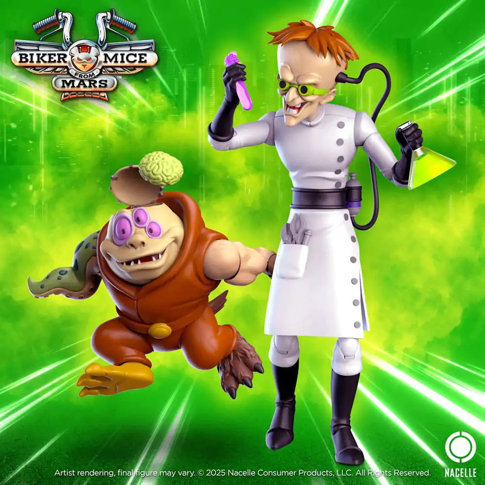 Biker Mice From Mars Action Figure Karbunkle & Fred The Mutant 23 cm zdjęcie produktu