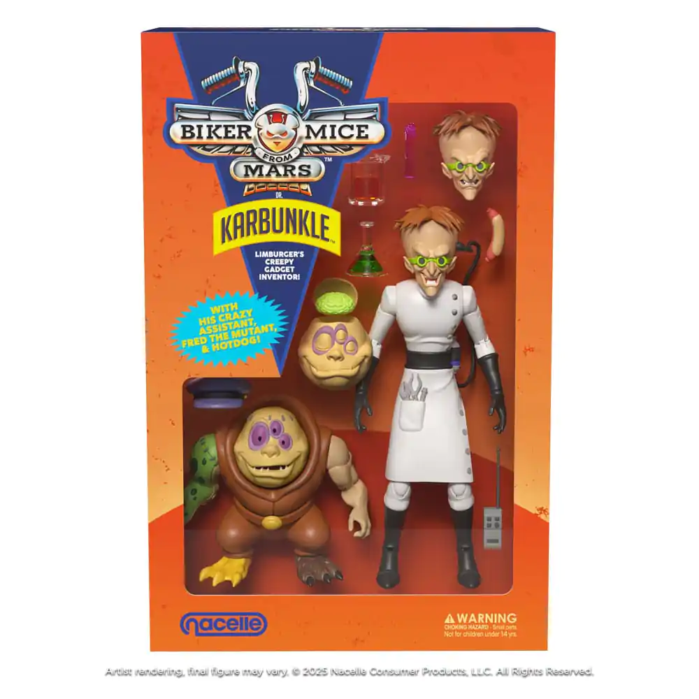 Biker Mice From Mars Action Figure Karbunkle & Fred The Mutant 23 cm zdjęcie produktu