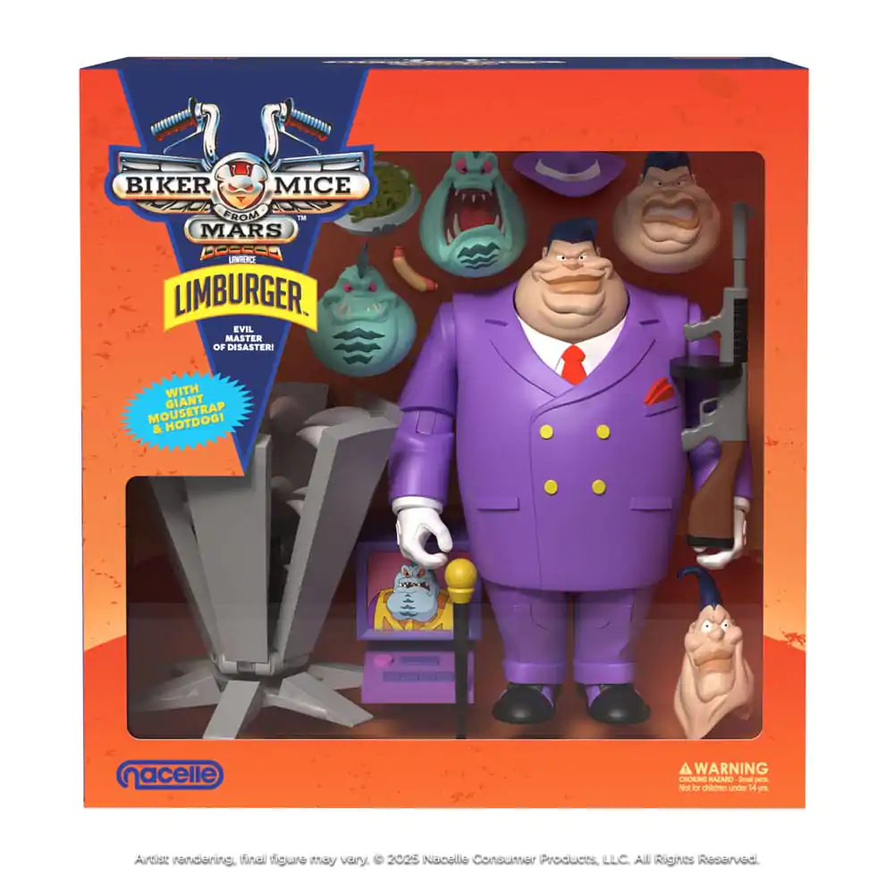 Biker Mice From Mars Figurka Akcji Limburger 23 cm zdjęcie produktu