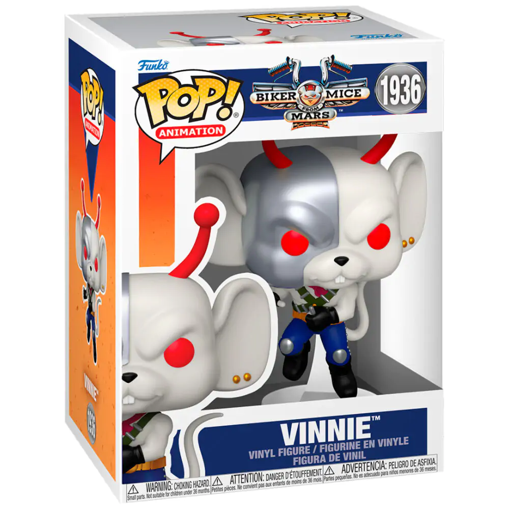 Biker Mice From Mars Pop! Animacja Figurka winylowa Vinnie 9 cm zdjęcie produktu