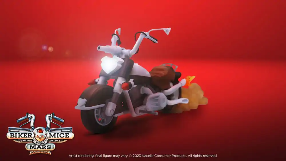 Biker Mice From Mars Pojazd Motocykl Marsjański Potwora Throttle'a 23 cm zdjęcie produktu