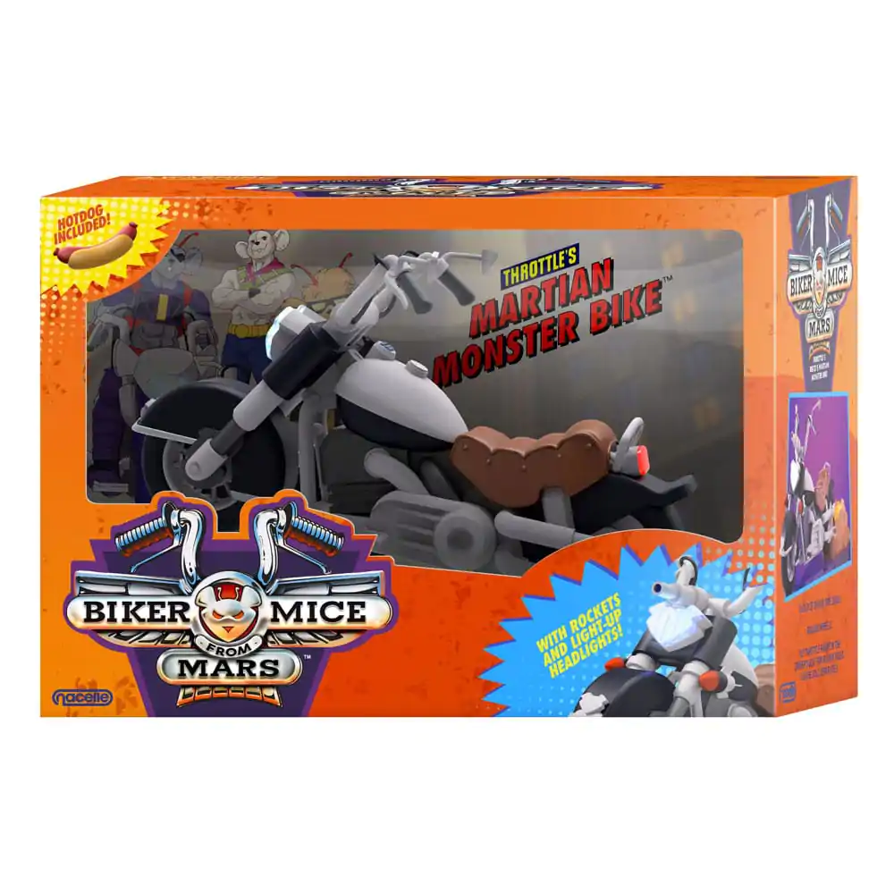 Biker Mice From Mars Pojazd Motocykl Marsjański Potwora Throttle'a 23 cm zdjęcie produktu