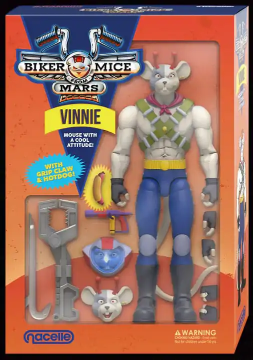 Biker Mice From Mars Figurka Akcji Vinnie 17 cm zdjęcie produktu