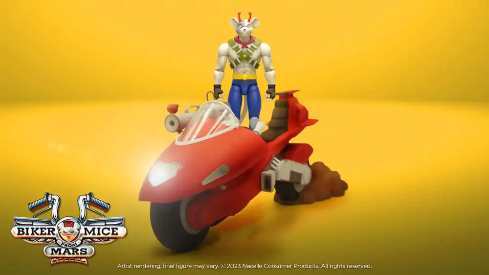 Biker Mice From Mars Pojazd Vinnie's Radical Rocket Sled 25 cm zdjęcie produktu