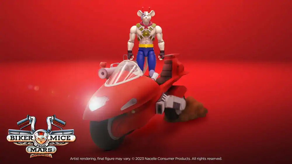 Biker Mice From Mars Pojazd Vinnie's Radical Rocket Sled 25 cm zdjęcie produktu
