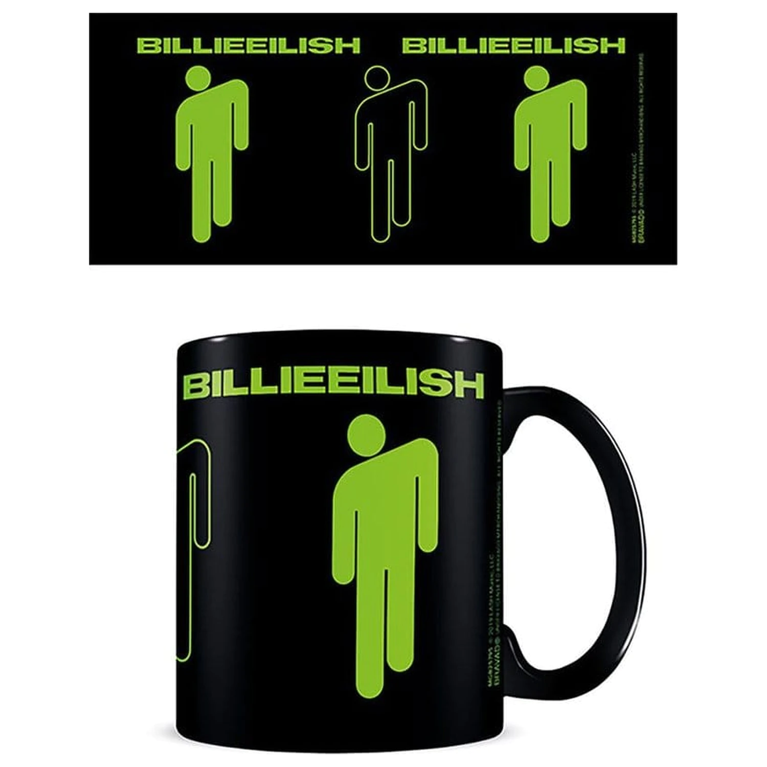 Billie Eilish kubek Stickman Black zdjęcie produktu