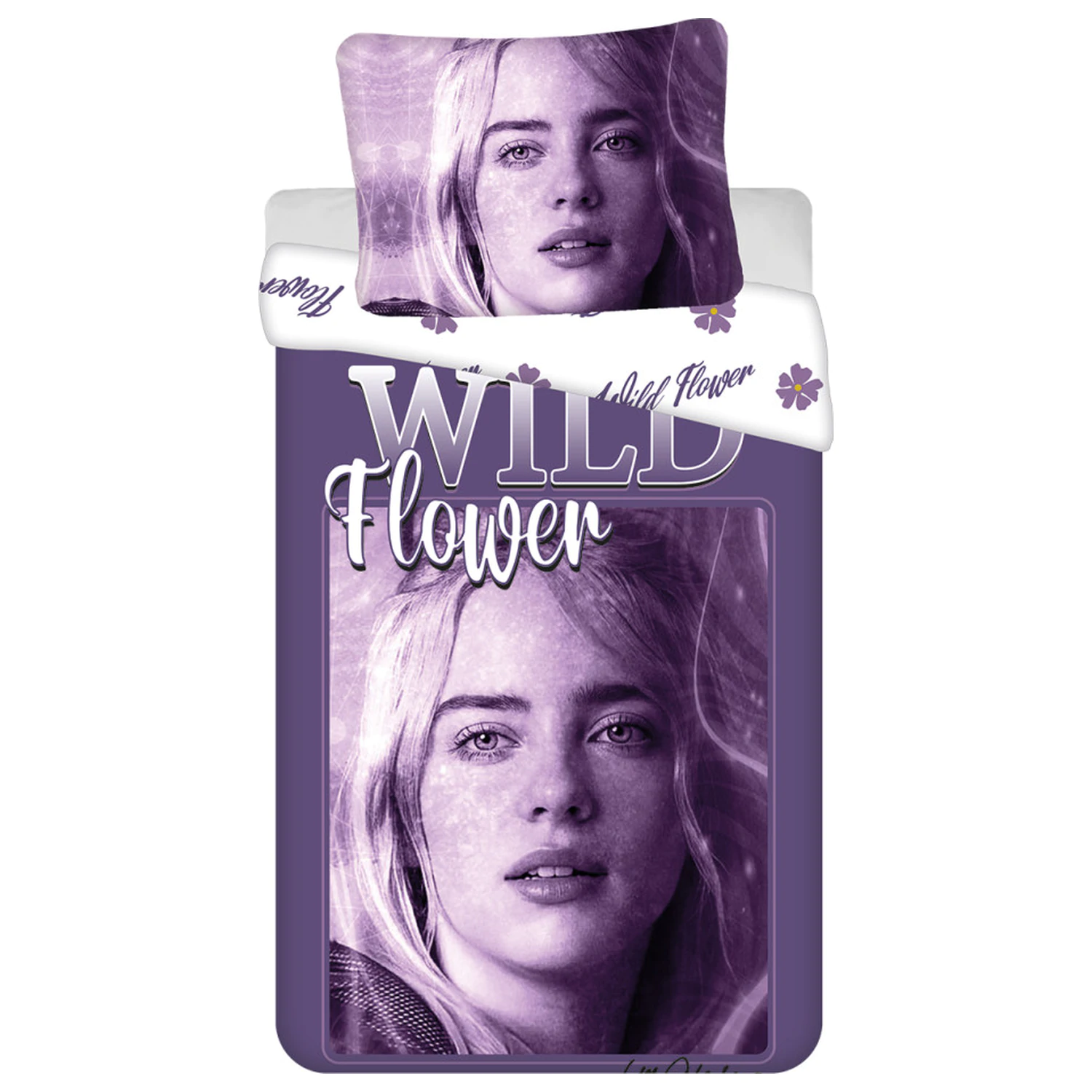 Billie Eilish Wild Flower poszwa na kołdrę zdjęcie produktu