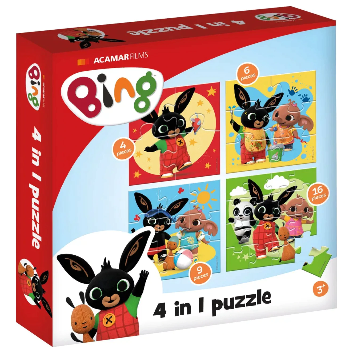 Bing Fun Puzzle 4 w 1 zdjęcie produktu