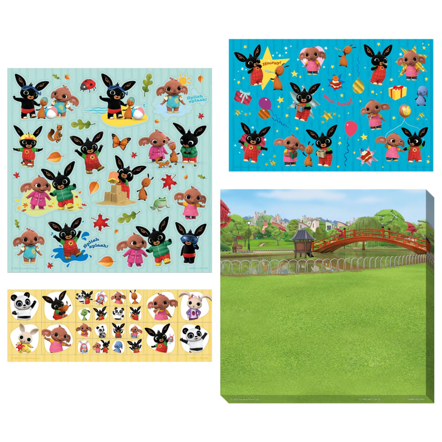 Bing Zabawny Zestaw Naklejek zdjęcie produktu