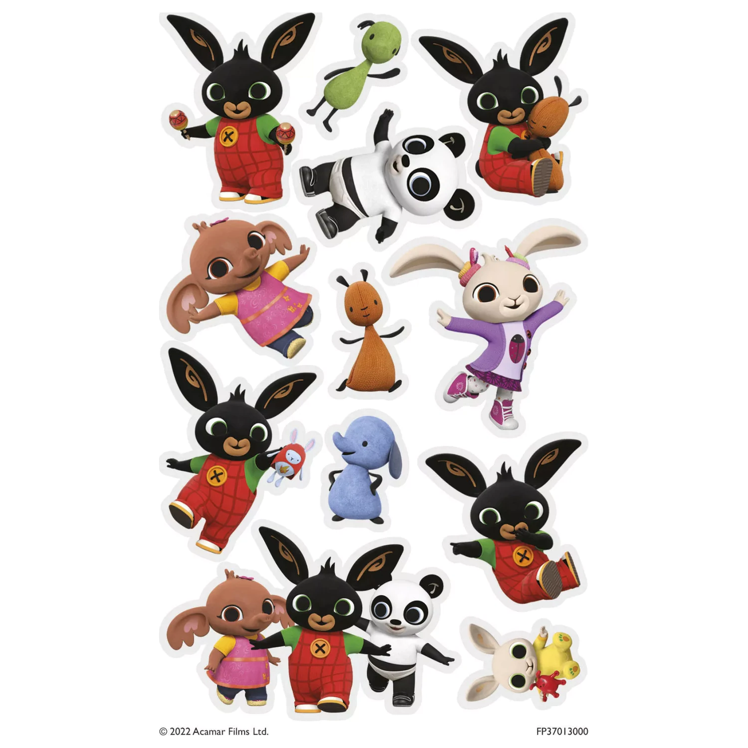 Bing Happy Day Temporary Tattoo 12-pak</string> zdjęcie produktu