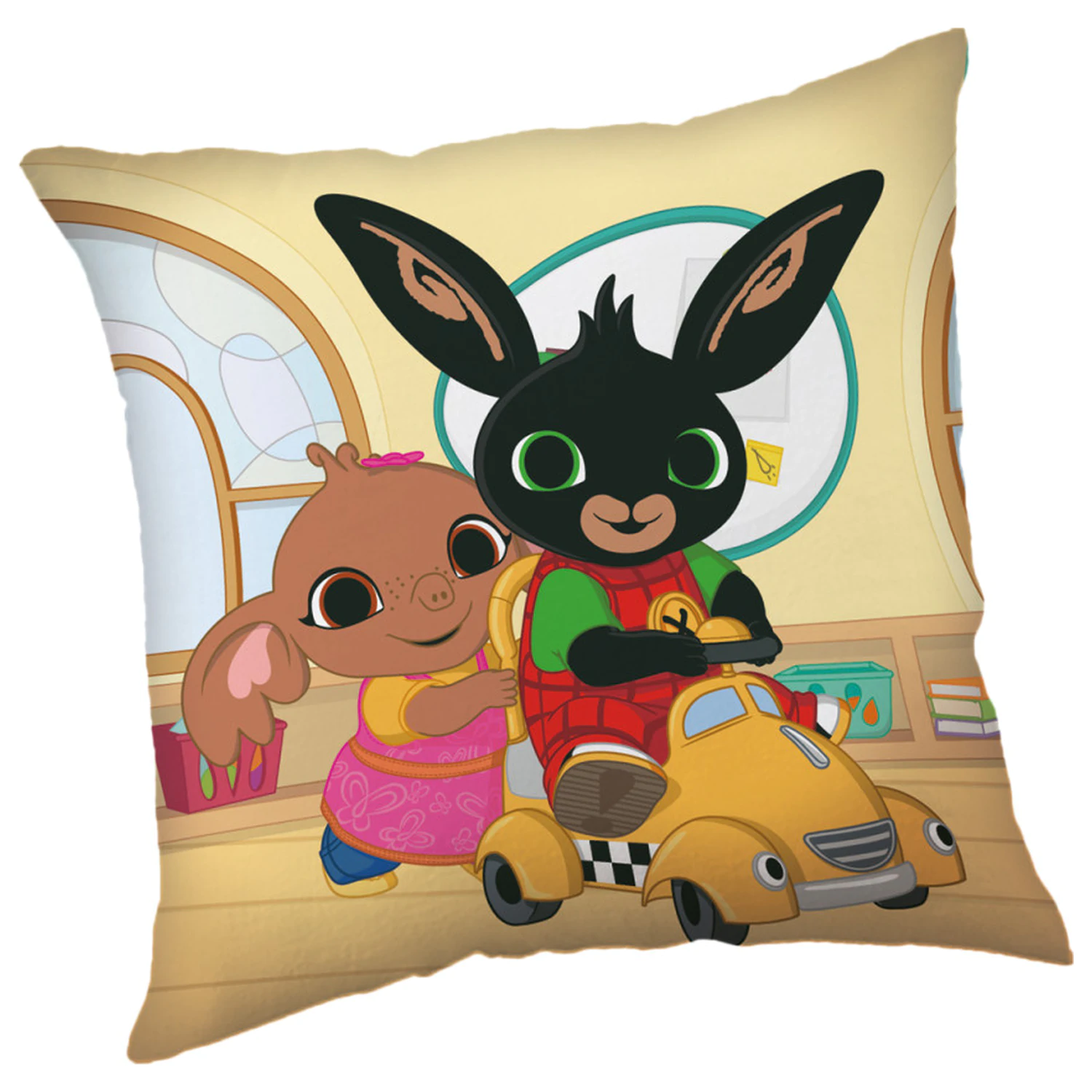 Bing Let's Play poduszka, poduszka dekoracyjna 40x40 cm zdjęcie produktu