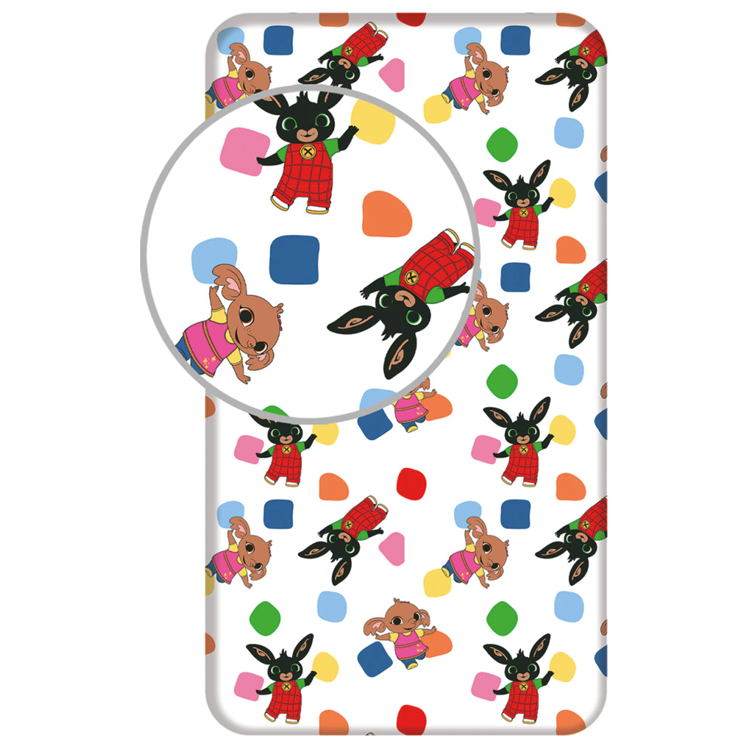 Bing Playing Together prześcieradło z gumką zdjęcie produktu