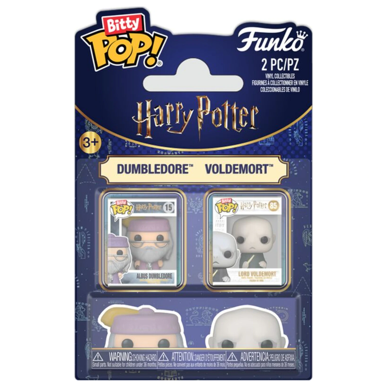 Bitty Funko POP pack 2 figurki Harry Potter Dumbledore i Voldemort zdjęcie produktu