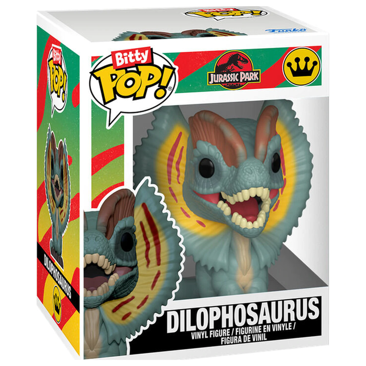 Bitty Funko POP pack 2 figurek Jurassic Park Tyrannosaurus Fossil i Dilophosaurus zdjęcie produktu