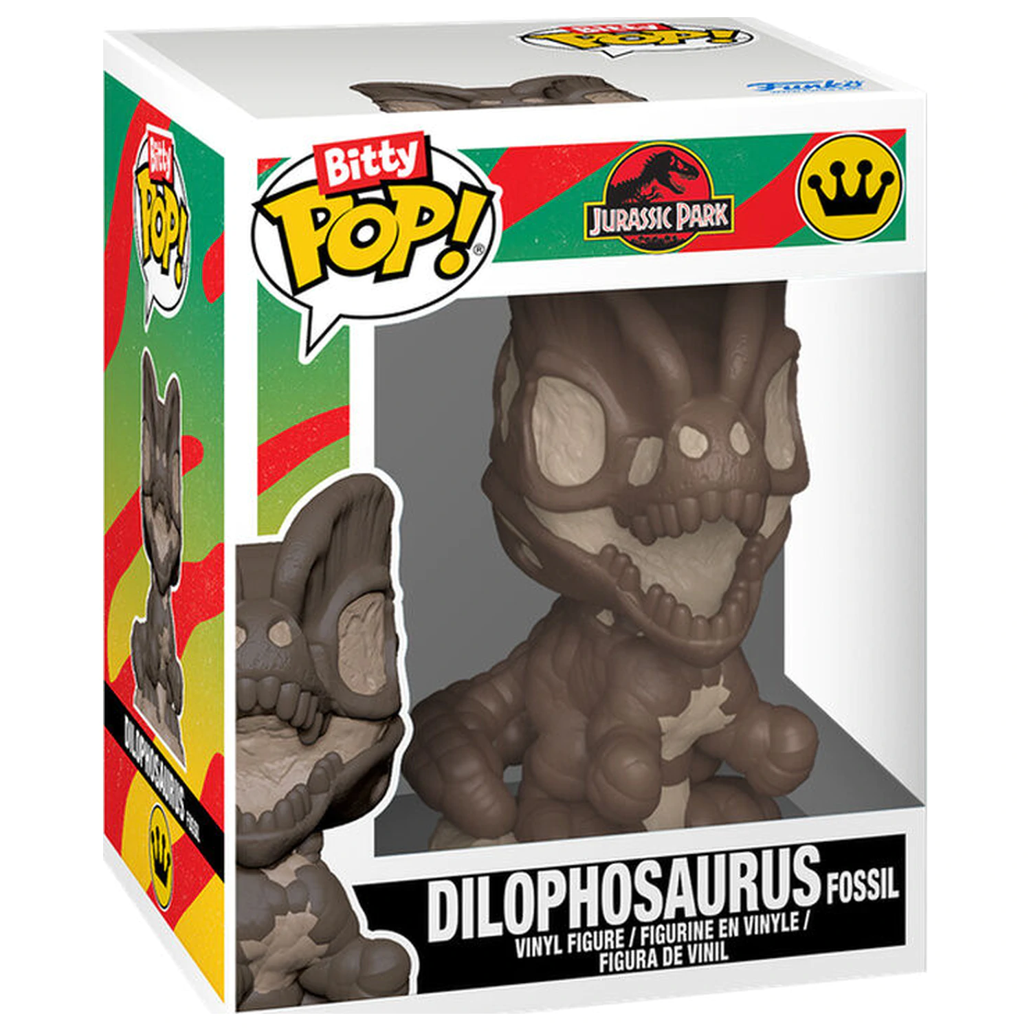 Bitty Funko POP pack 2 figurek Jurassic Park Tyrannosaurus Fossil i Dilophosaurus zdjęcie produktu