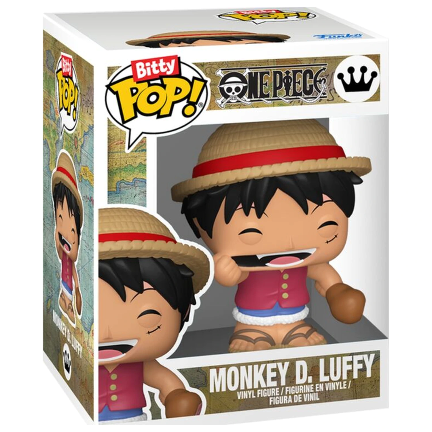 Bitty Funko POP pack 2 figurki One Piece Luffy & Nami zdjęcie produktu