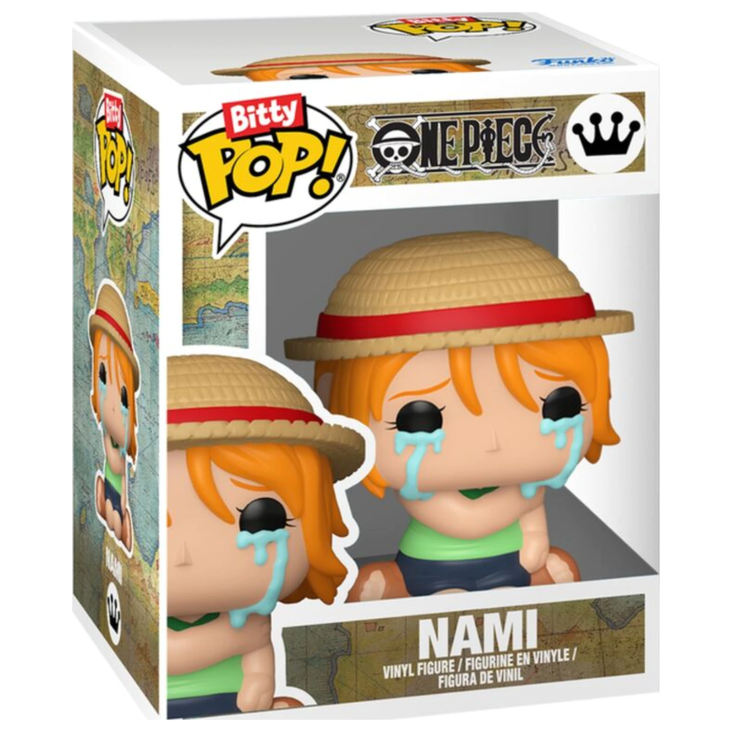 Bitty Funko POP pack 2 figurki One Piece Luffy & Nami zdjęcie produktu