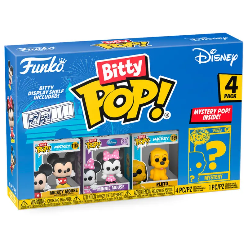 Disney Bitty POP! Figurka winylowa 4-Pack Mickey 2,5 cm zdjęcie produktu