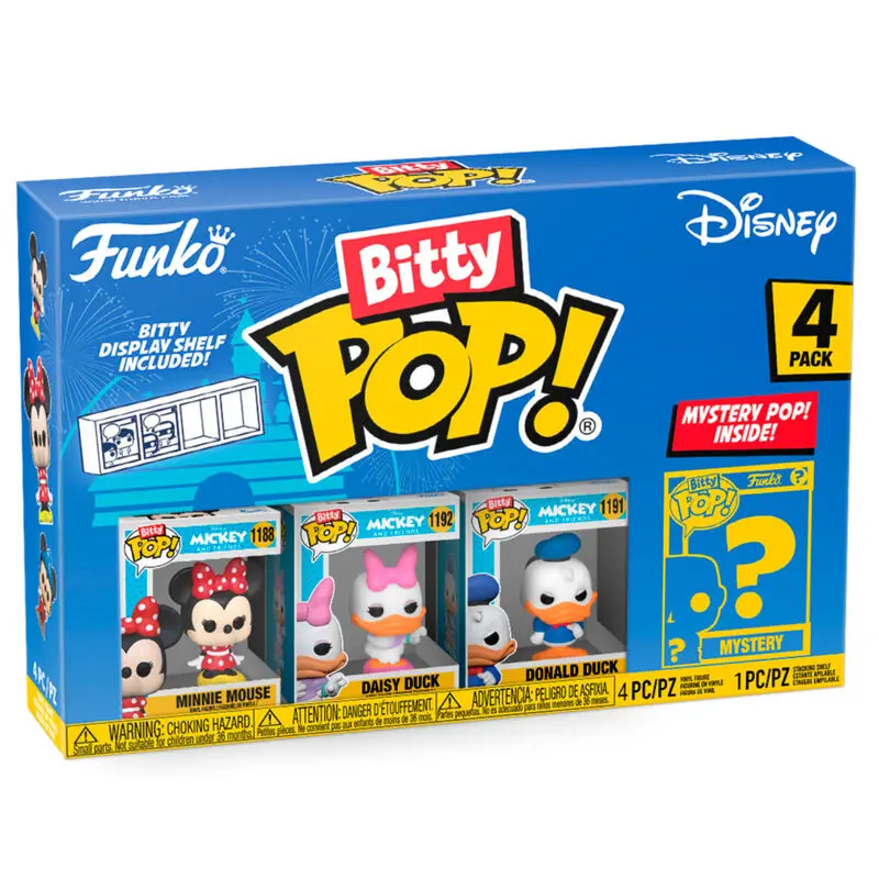 Disney Bitty POP! Figurka winylowa 4-Pack Minnie 2,5 cm zdjęcie produktu