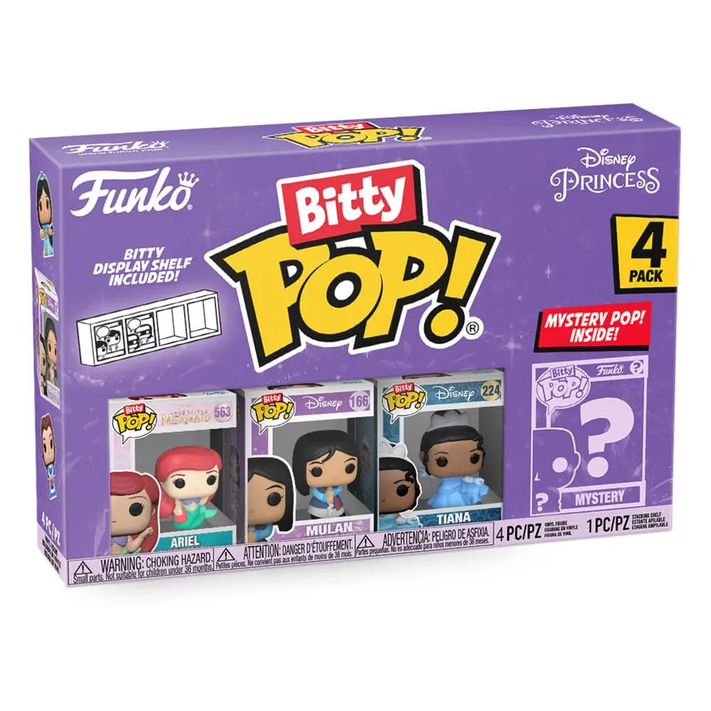 Disney Princesses Bitty POP! Figurka winylowa 4-Pack Ariel 2,5 cm zdjęcie produktu