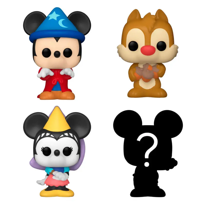 Disney Bitty POP! Figurka Vinyl 4-Pack Czarodziej Mickey 2,5 cm zdjęcie produktu