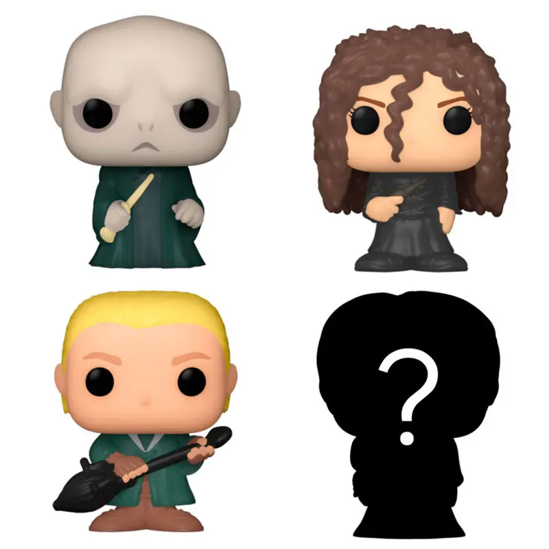 Harry Potter Bitty POP! Figurka Vinyl 4-Pack Voldemort 2,5 cm zdjęcie produktu