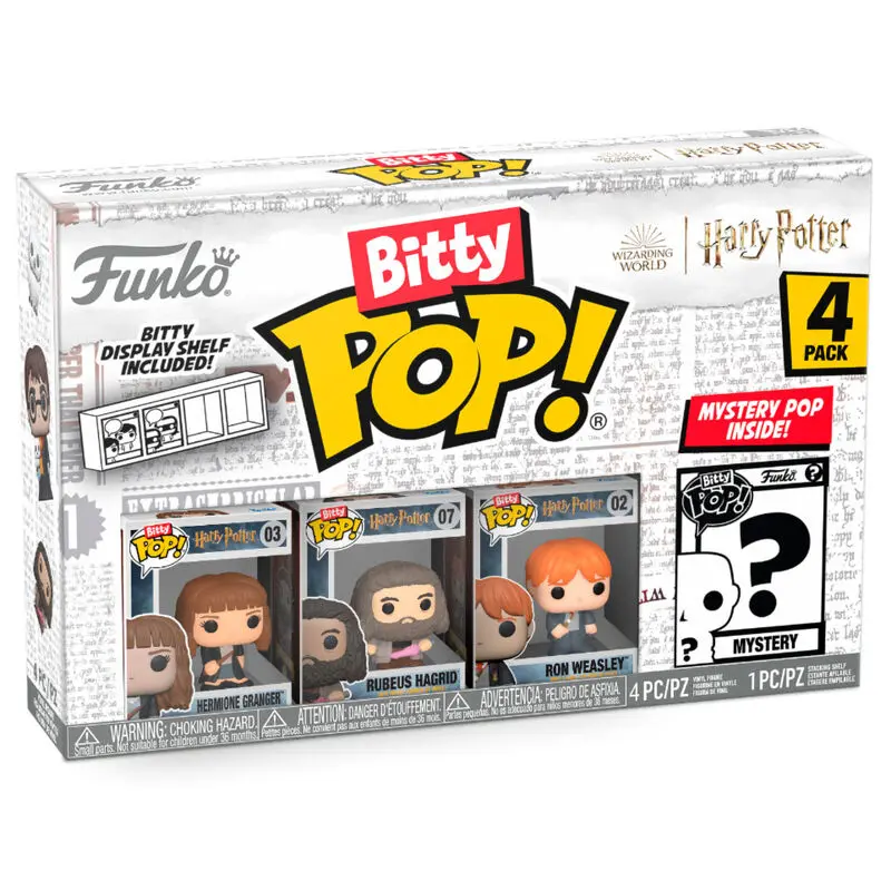 Harry Potter Bitty POP! Figurka Vinyl 4-Pack Hermione 2,5 cm zdjęcie produktu