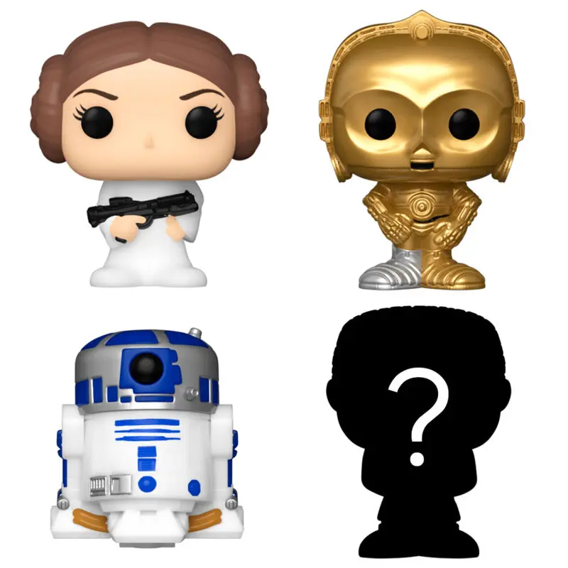 Star Wars Bitty POP! Figurka winylowa 4-Pack Leia 2,5 cm zdjęcie produktu