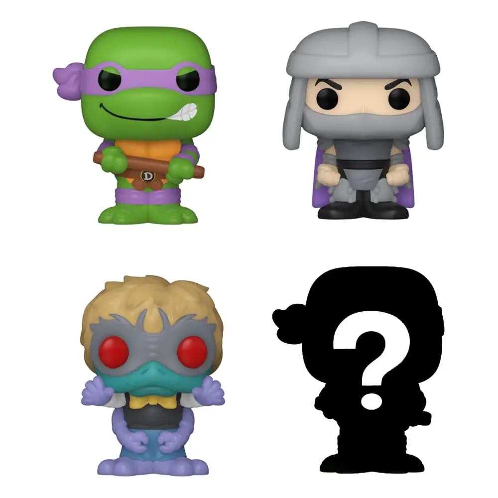 Żółwie Ninja Teenage Mutant Ninja Turtles Bitty POP! Figurka Vinyl 4-Pack Donatello 2,5 cm zdjęcie produktu