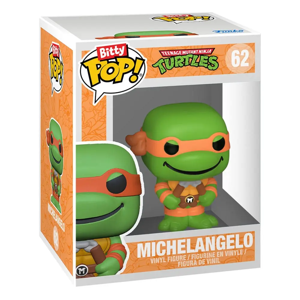 Żółwie Ninja Wojownicze Nastolatki Bitty POP! Figurka Vinyl 4-Pack Leonardo 2,5 cm zdjęcie produktu