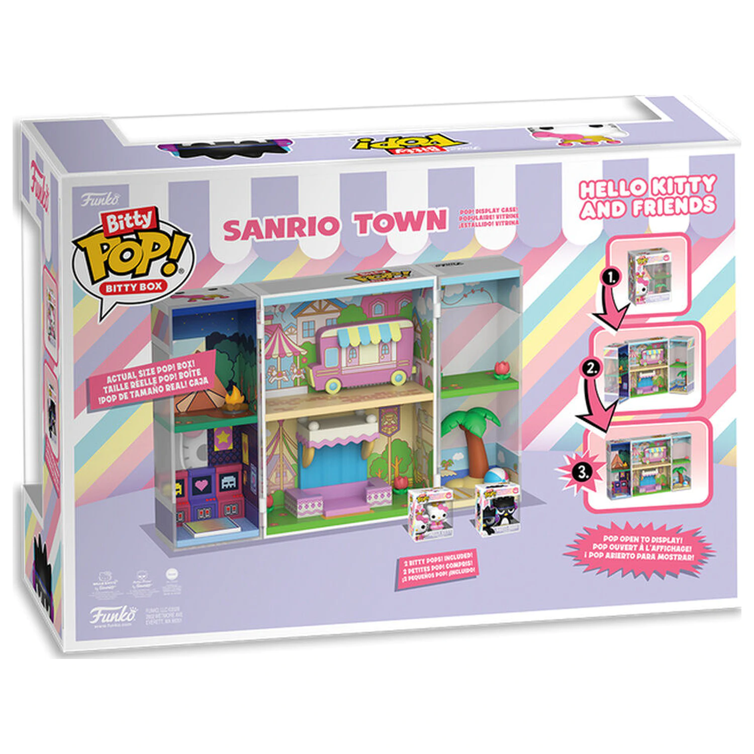 Bitty Funko POP Pudełka figurek Hello Kitty and Friends Sanrio Town zdjęcie produktu