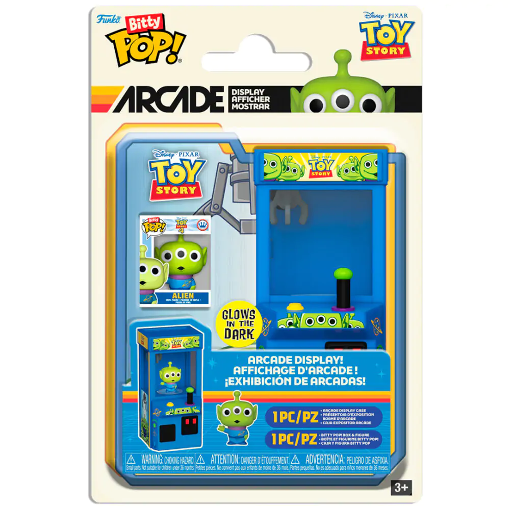 Figurka Bitty Funko POP Arcade Claw Disney Pixar Toy Story Alien zdjęcie produktu