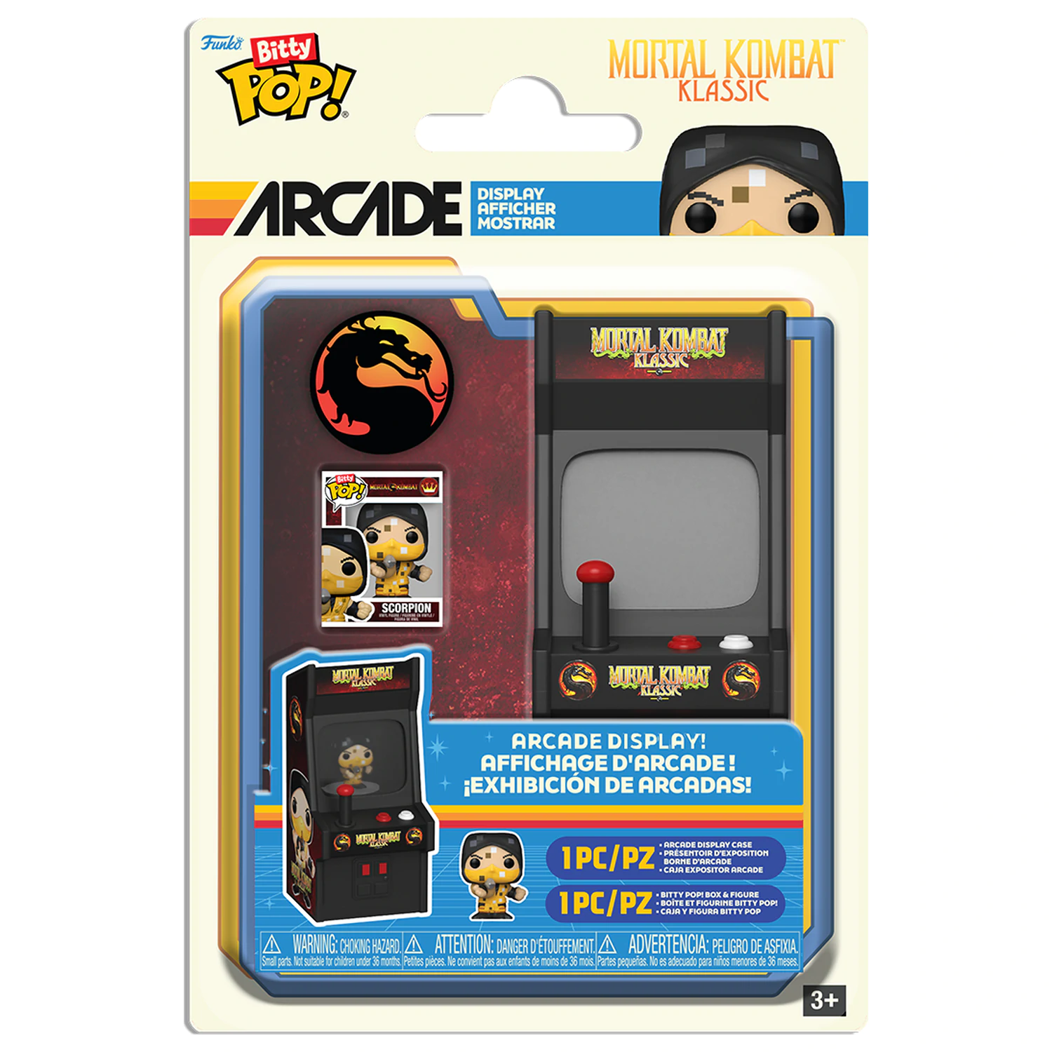 Bitty Funko POP figurka Arcade Mortal Kombat zdjęcie produktu