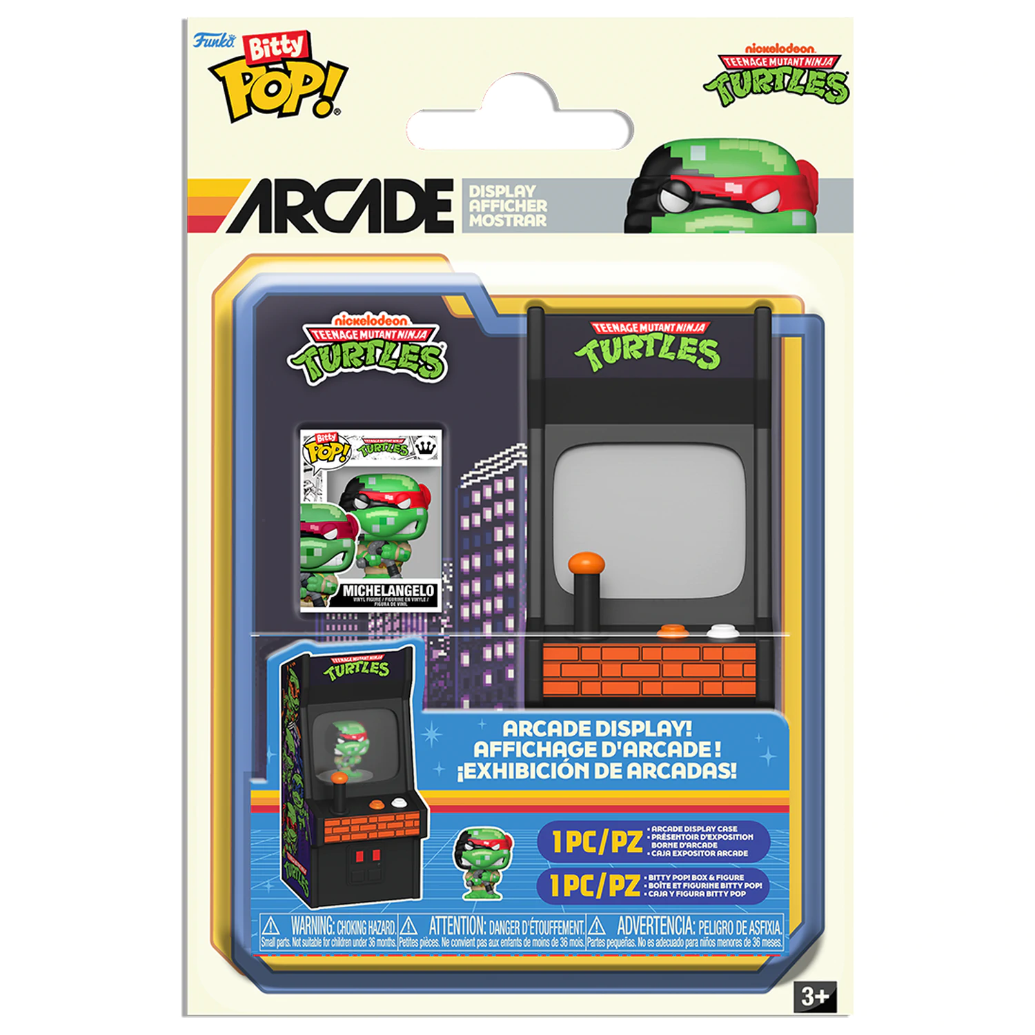 Bitty Funko POP figurka Arcade Teenage Mutant Ninja Turtles zdjęcie produktu