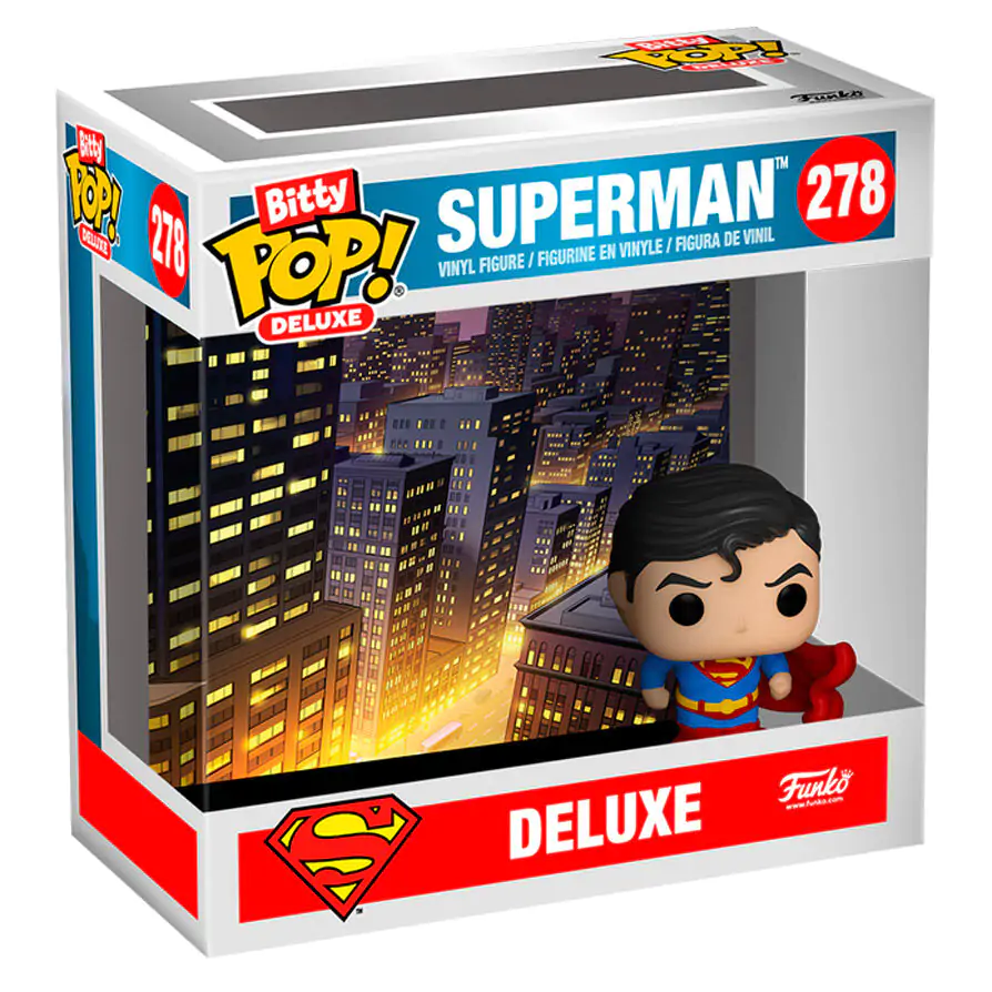 Figurka Bitty Funko POP Deluxe DC Comics Superman zdjęcie produktu