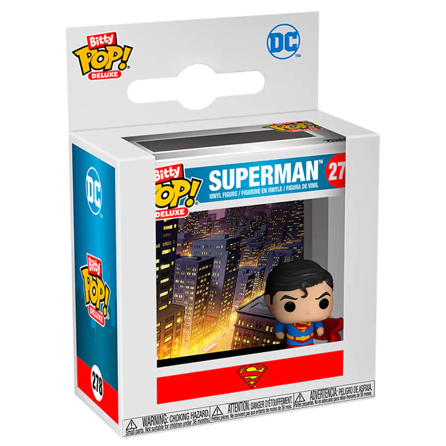 Figurka Bitty Funko POP Deluxe DC Comics Superman zdjęcie produktu