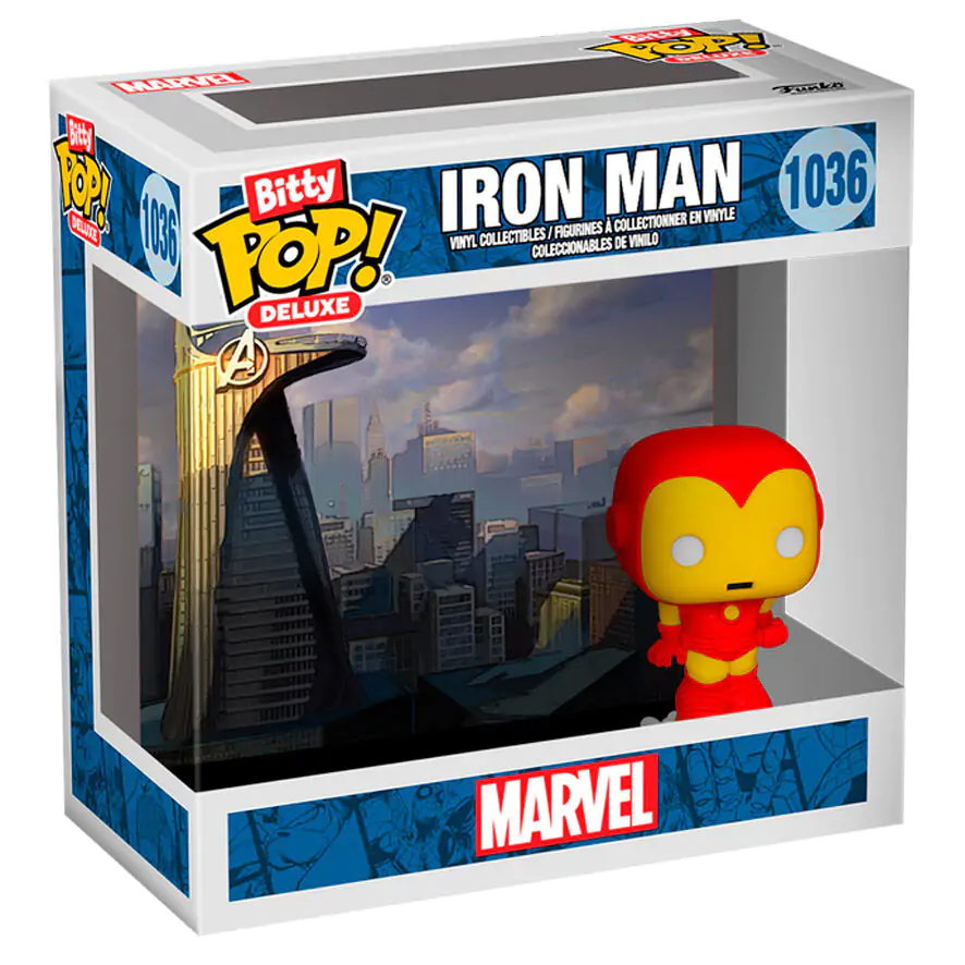 Figurka Bitty Funko POP Deluxe Marvel Iron Man zdjęcie produktu