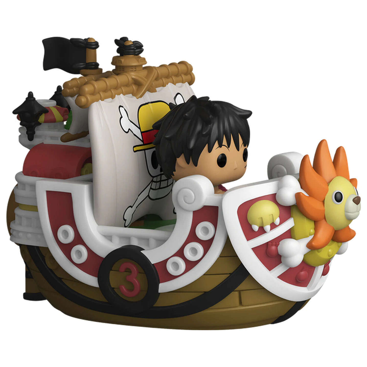 Bitty Funko POP figurka Ride One Pice Monkey D.Luffy i Thousand Sunny zdjęcie produktu