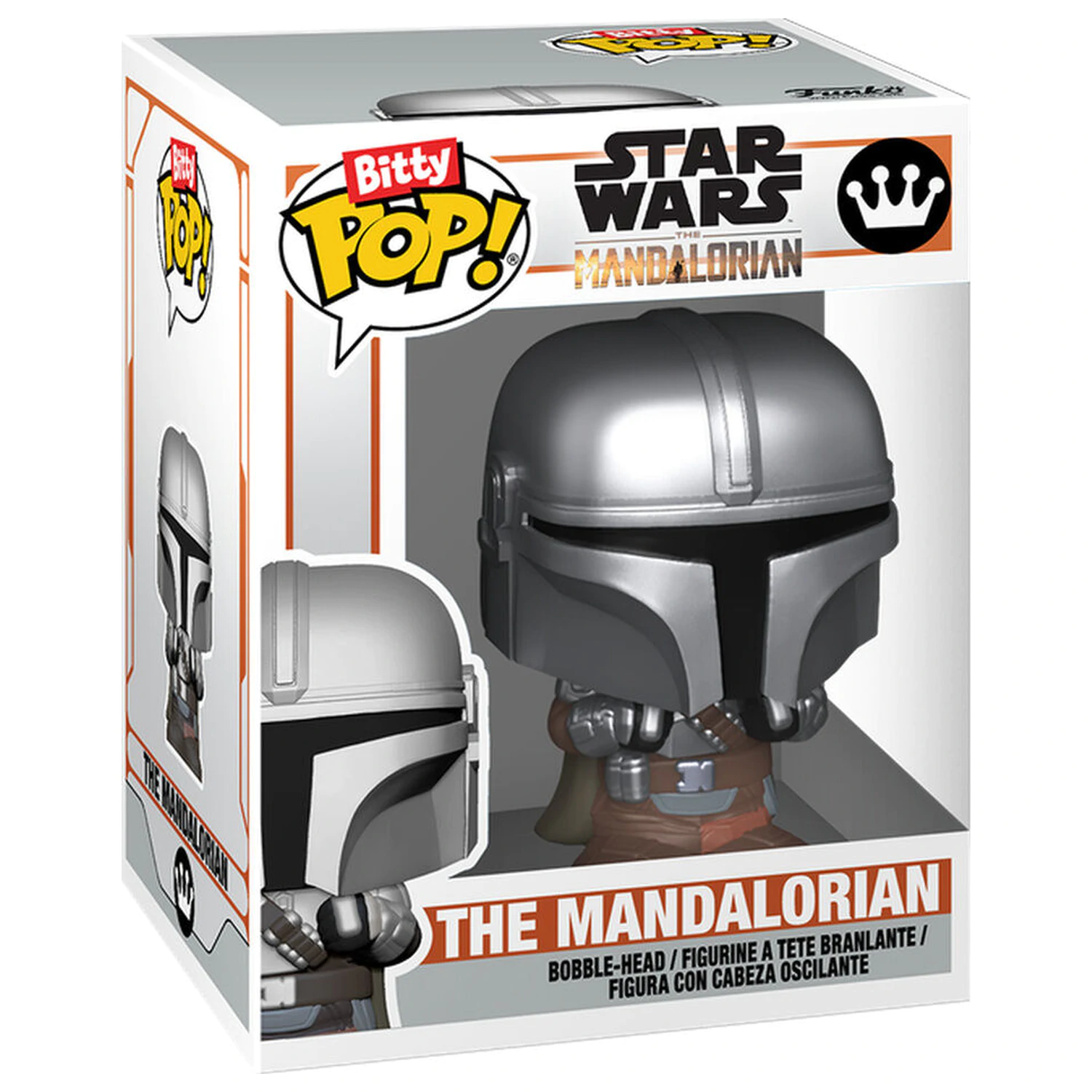 Figurka Bitty Funko POP Ride Star Wars The Mandalorian w N1 Starfighter z Grogu zdjęcie produktu