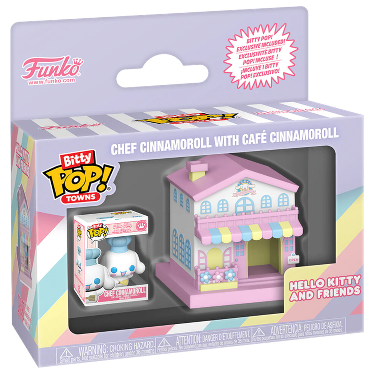 Bitty Funko POP figure Town Hello Kitty and Friends Chef Cinnamoroll z Cafe Cinnamoroll zdjęcie produktu