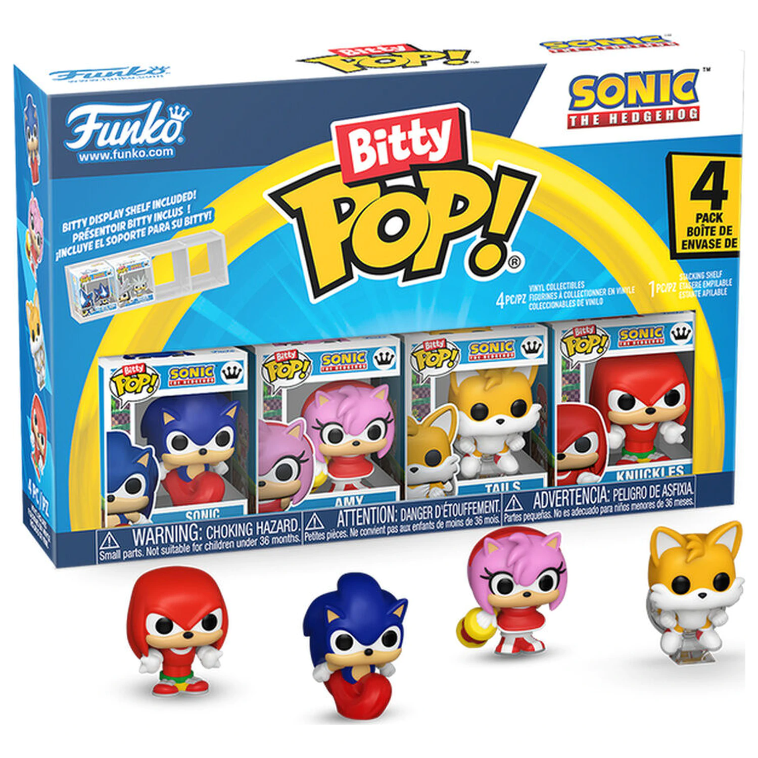 Bitty Funko POP figurki Sonic The Hedgehog zdjęcie produktu
