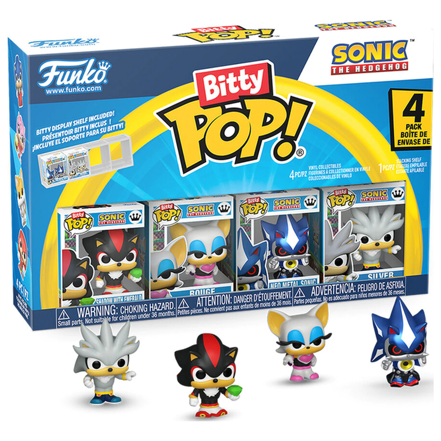 Bitty Funko POP figurki Sonic The Hedgehog zdjęcie produktu