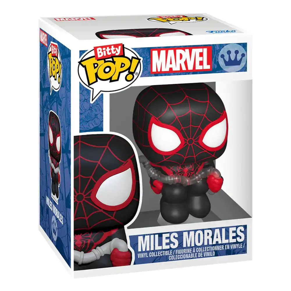 Bitty Funko POP Marvel Spider-Man Miles Vinyl Figure 4-Pack Morales zdjęcie produktu