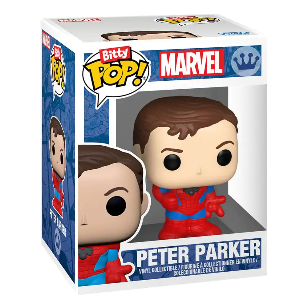 Bitty Funko POP Marvel Spider-Man Figurka winylowa 4-Pack Parker Split zdjęcie produktu
