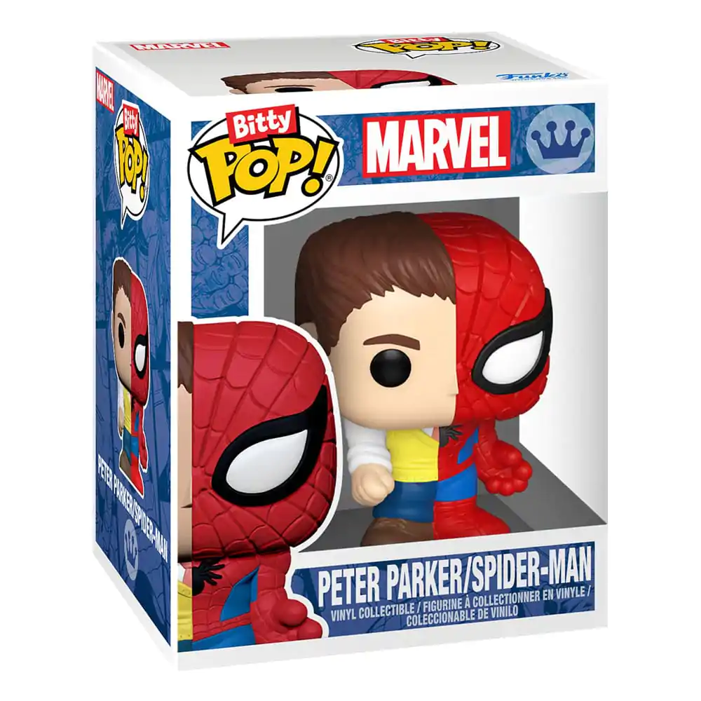 Bitty Funko POP Marvel Spider-Man Figurka winylowa 4-Pack Parker Split zdjęcie produktu