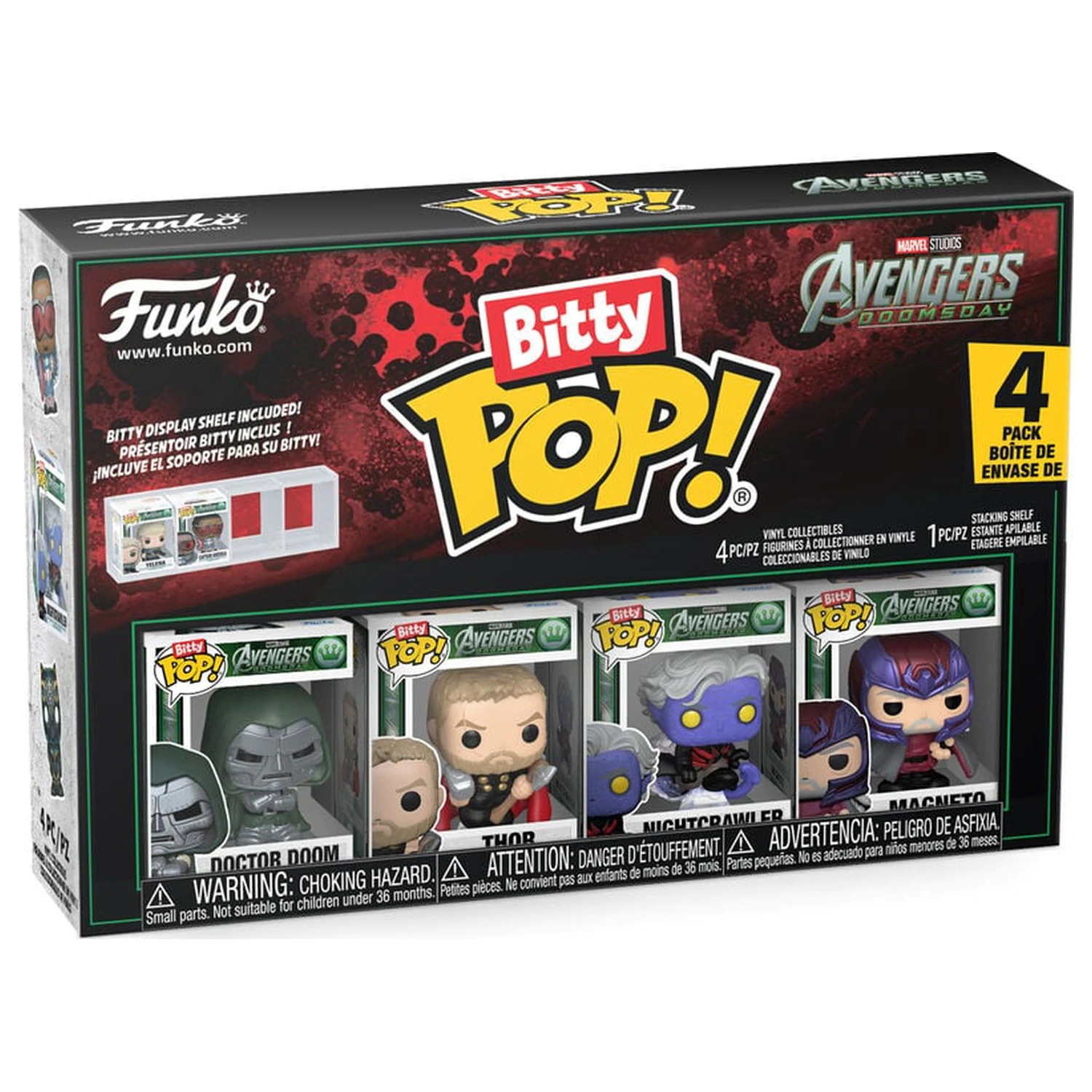 Bitty Funko POP Marvel Studios Avengers zestaw 4 figurek Doomsday zdjęcie produktu