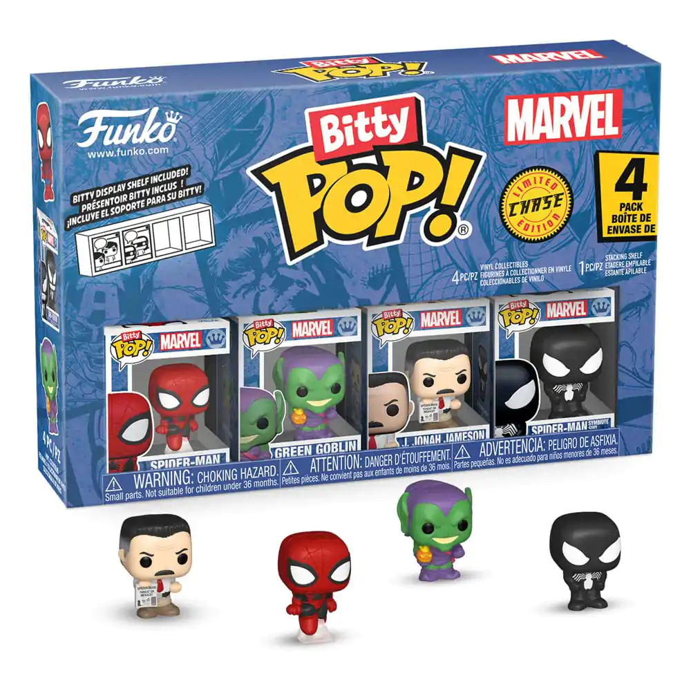 Bitty Funko POP Marvel Figurka winylowa 4-Pack Spider-Man zdjęcie produktu