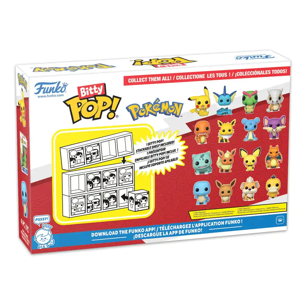 Bitty Funko POP Pokemon Vinyl Figure 4-Pack Bulbasaur zdjęcie produktu