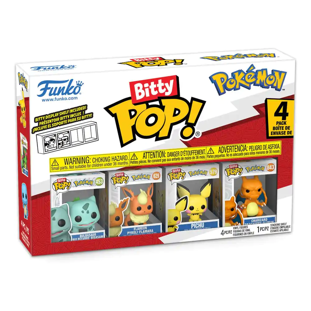 Bitty Funko POP Pokemon Vinyl Figure 4-Pack Bulbasaur zdjęcie produktu