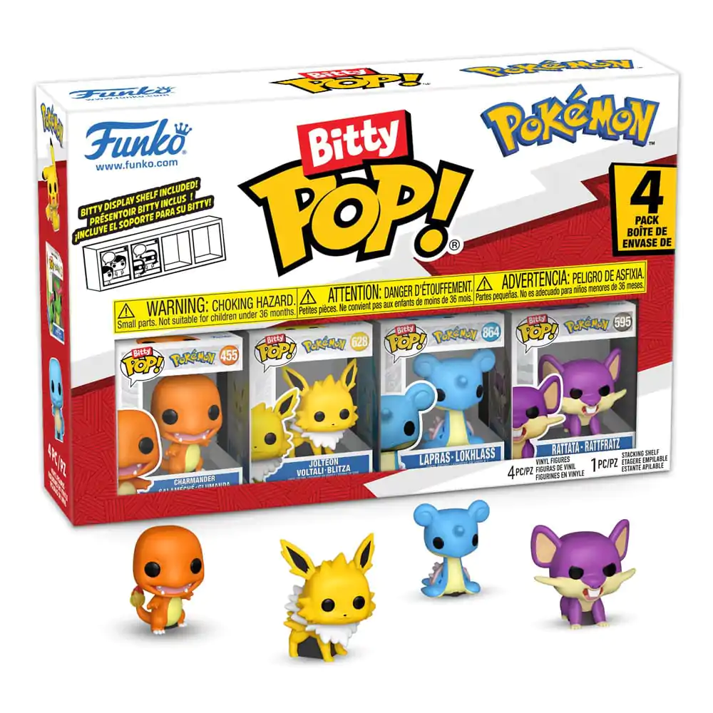 Bitty Funko POP Pokemon Figurka Winylowa 4-Pack Charmander zdjęcie produktu
